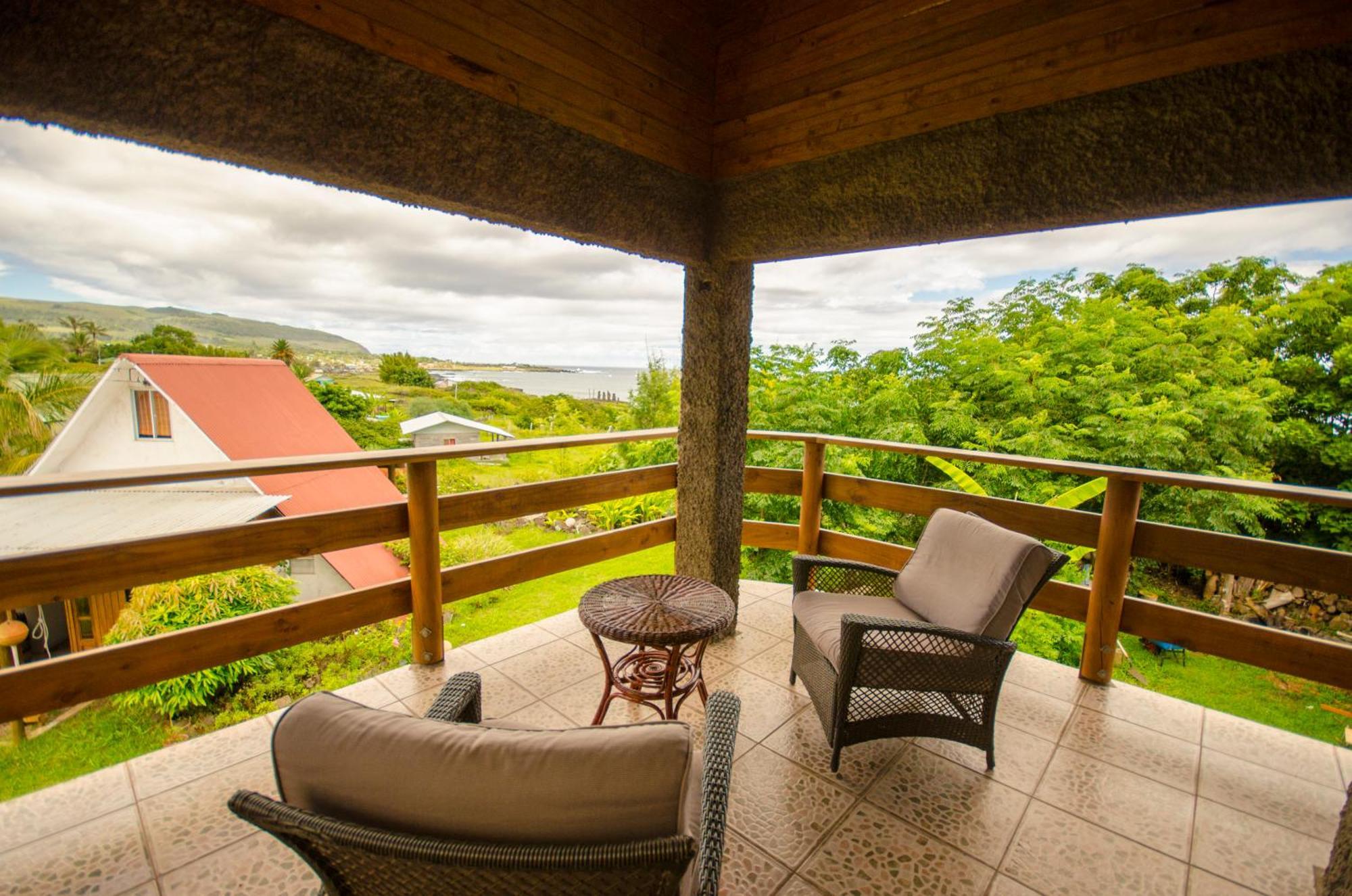 Cabanas Moai Hanga Roa Esterno foto